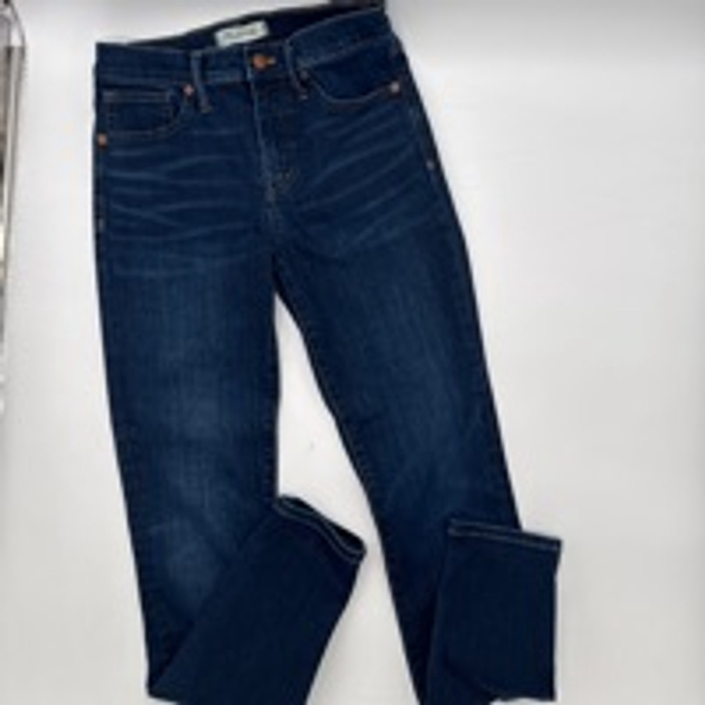 Madewell Women's Skinny Jeans in Dark Indigo